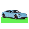 Porsche Taycan Turbo S Alloy Car Model Diecasts Metal Toy Sports Car Model High Simulation Collection Childrens Gifts - 1:24